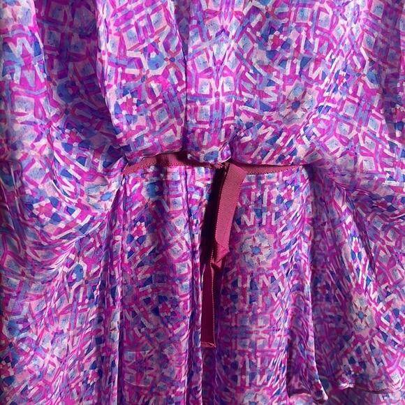 Sundance Layered Silk Chiffon Dress - Size 4 - Picture 2 of 6